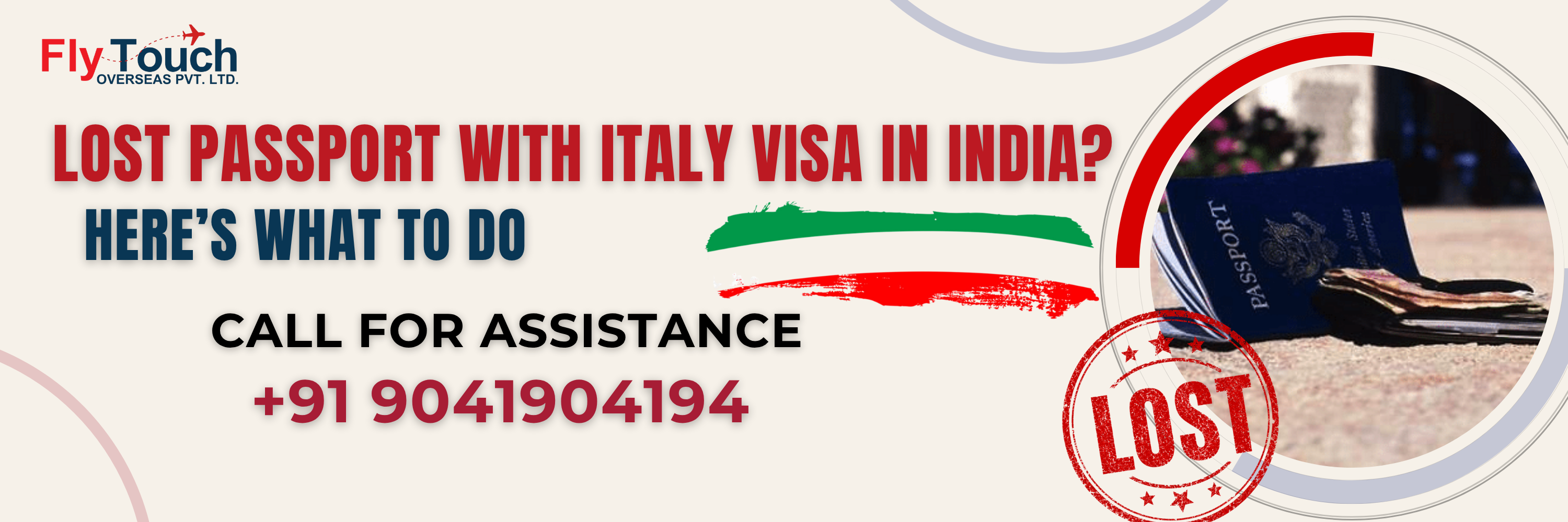 Lost Your Passport with an Italy Visa in India? Here’s What to Do