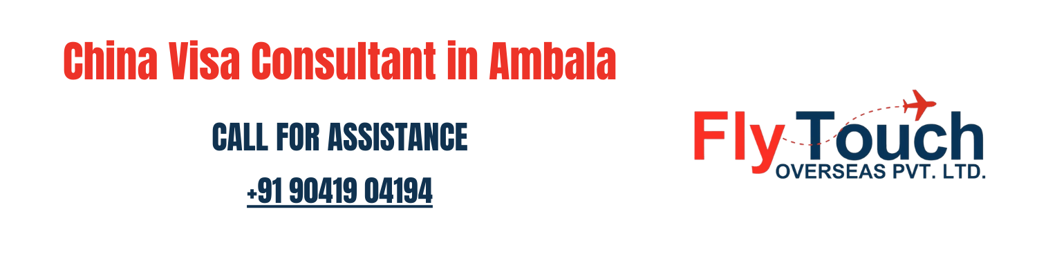China Visa Consultant in Ambala